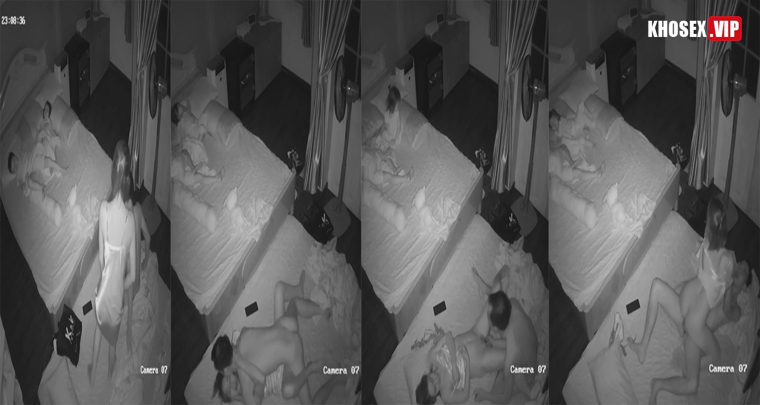 Hack Camera Hai vợ chồng dẫn bạn về nhà some con vợ dâm quá nhún như chưa bao giờ được nhún – Phần 2